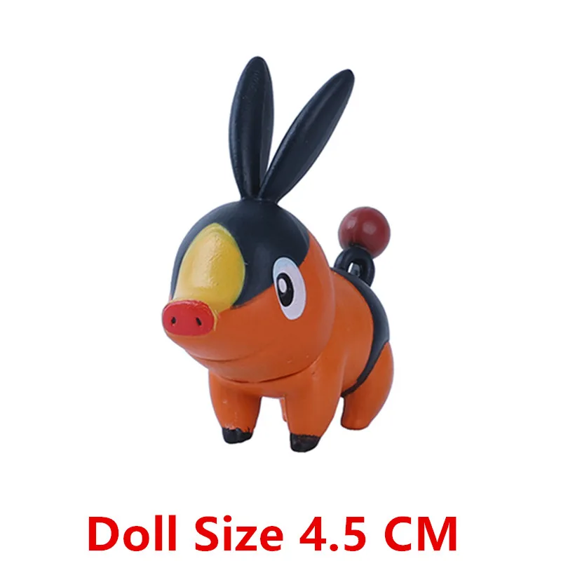 New 4-9CM Pokemon Cartoons Movie Anime Figure Gengar Pikachu Eevee Dragon Pet Action Figure Model Toy Christmas Gift Buy in Bulk