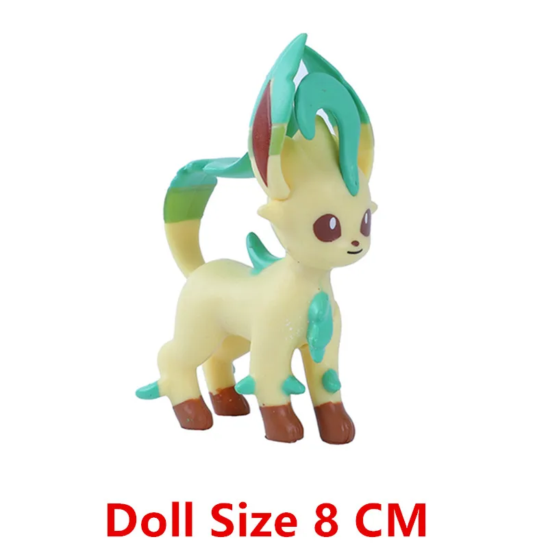 New 4-9CM Pokemon Cartoons Movie Anime Figure Gengar Pikachu Eevee Dragon Pet Action Figure Model Toy Christmas Gift Buy in Bulk