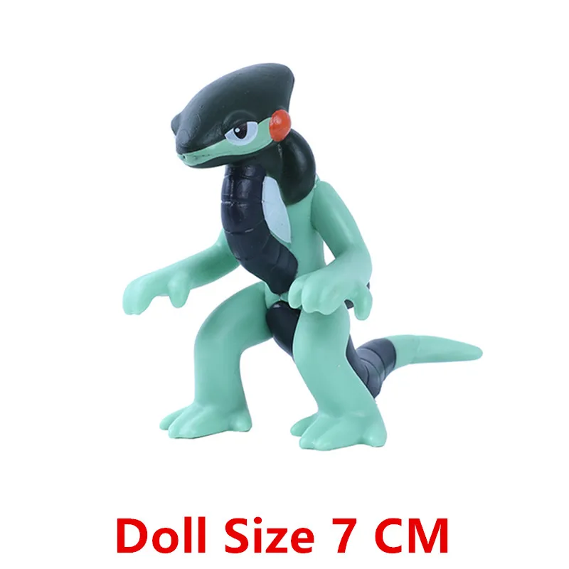 New 4-9CM Pokemon Cartoons Movie Anime Figure Gengar Pikachu Eevee Dragon Pet Action Figure Model Toy Christmas Gift Buy in Bulk