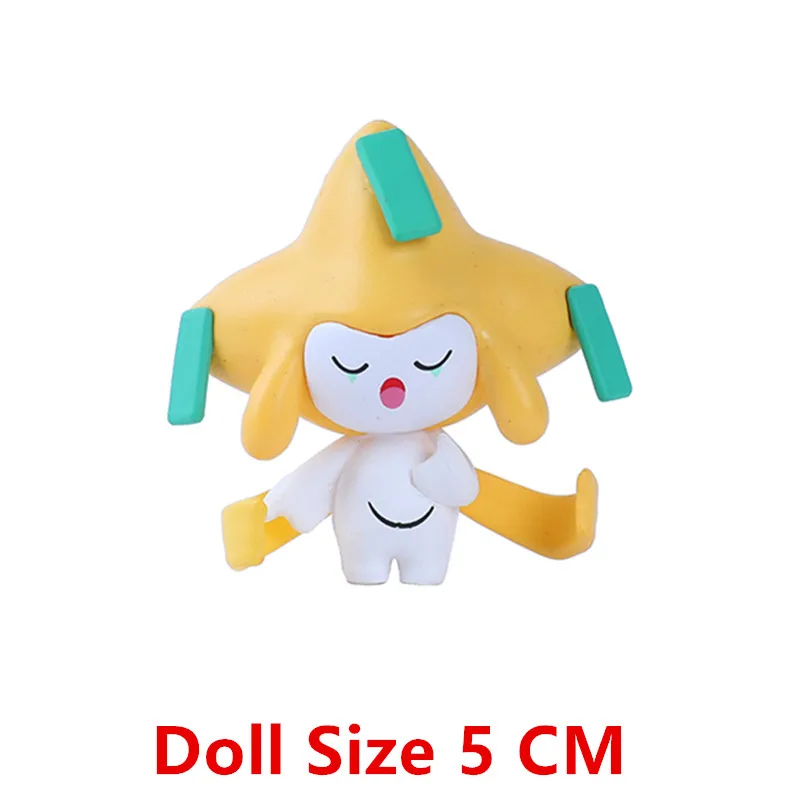 New 4-9CM Pokemon Cartoons Movie Anime Figure Gengar Pikachu Eevee Dragon Pet Action Figure Model Toy Christmas Gift Buy in Bulk