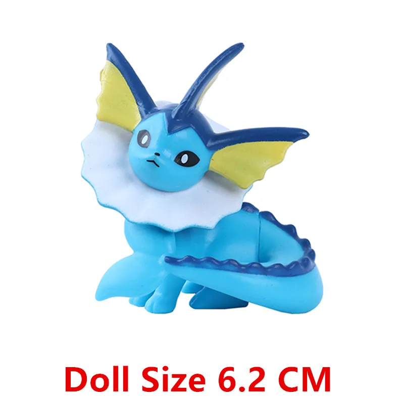 New 4-9CM Pokemon Cartoons Movie Anime Figure Gengar Pikachu Eevee Dragon Pet Action Figure Model Toy Christmas Gift Buy in Bulk