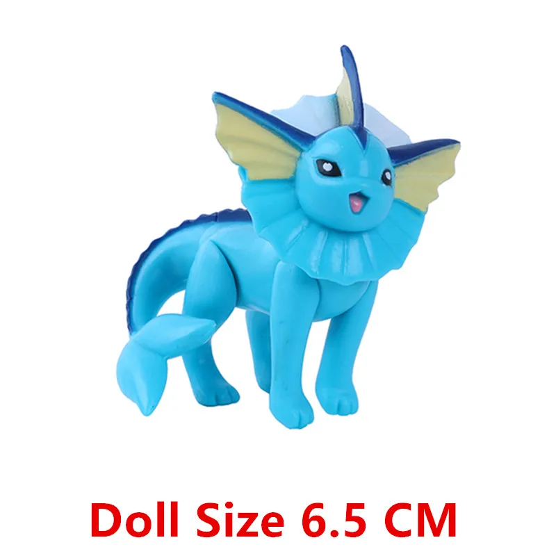 New 4-9CM Pokemon Cartoons Movie Anime Figure Gengar Pikachu Eevee Dragon Pet Action Figure Model Toy Christmas Gift Buy in Bulk