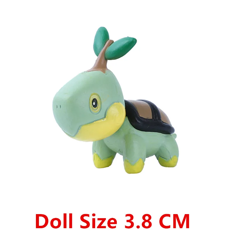 New 4-9CM Pokemon Cartoons Movie Anime Figure Gengar Pikachu Eevee Dragon Pet Action Figure Model Toy Christmas Gift Buy in Bulk