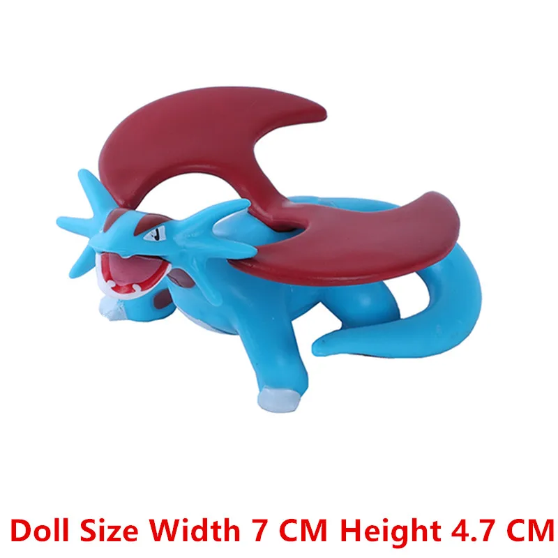 New 4-9CM Pokemon Cartoons Movie Anime Figure Gengar Pikachu Eevee Dragon Pet Action Figure Model Toy Christmas Gift Buy in Bulk