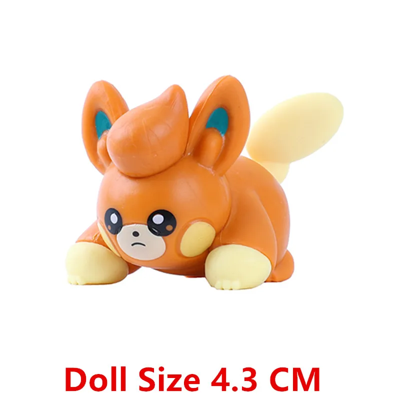 New 4-9CM Pokemon Cartoons Movie Anime Figure Gengar Pikachu Eevee Dragon Pet Action Figure Model Toy Christmas Gift Buy in Bulk