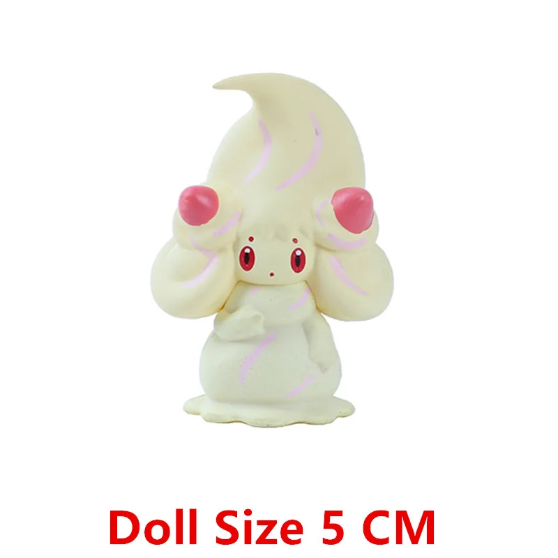 New 4-9CM Pokemon Cartoons Movie Anime Figure Gengar Pikachu Eevee Dragon Pet Action Figure Model Toy Christmas Gift Buy in Bulk