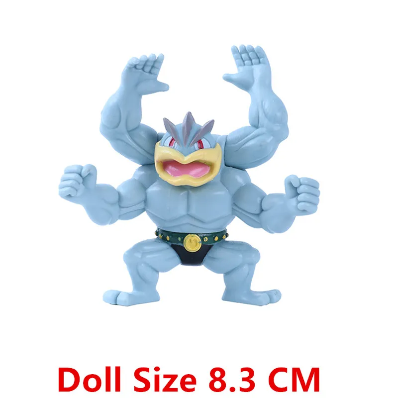 New 4-9CM Pokemon Cartoons Movie Anime Figure Gengar Pikachu Eevee Dragon Pet Action Figure Model Toy Christmas Gift Buy in Bulk