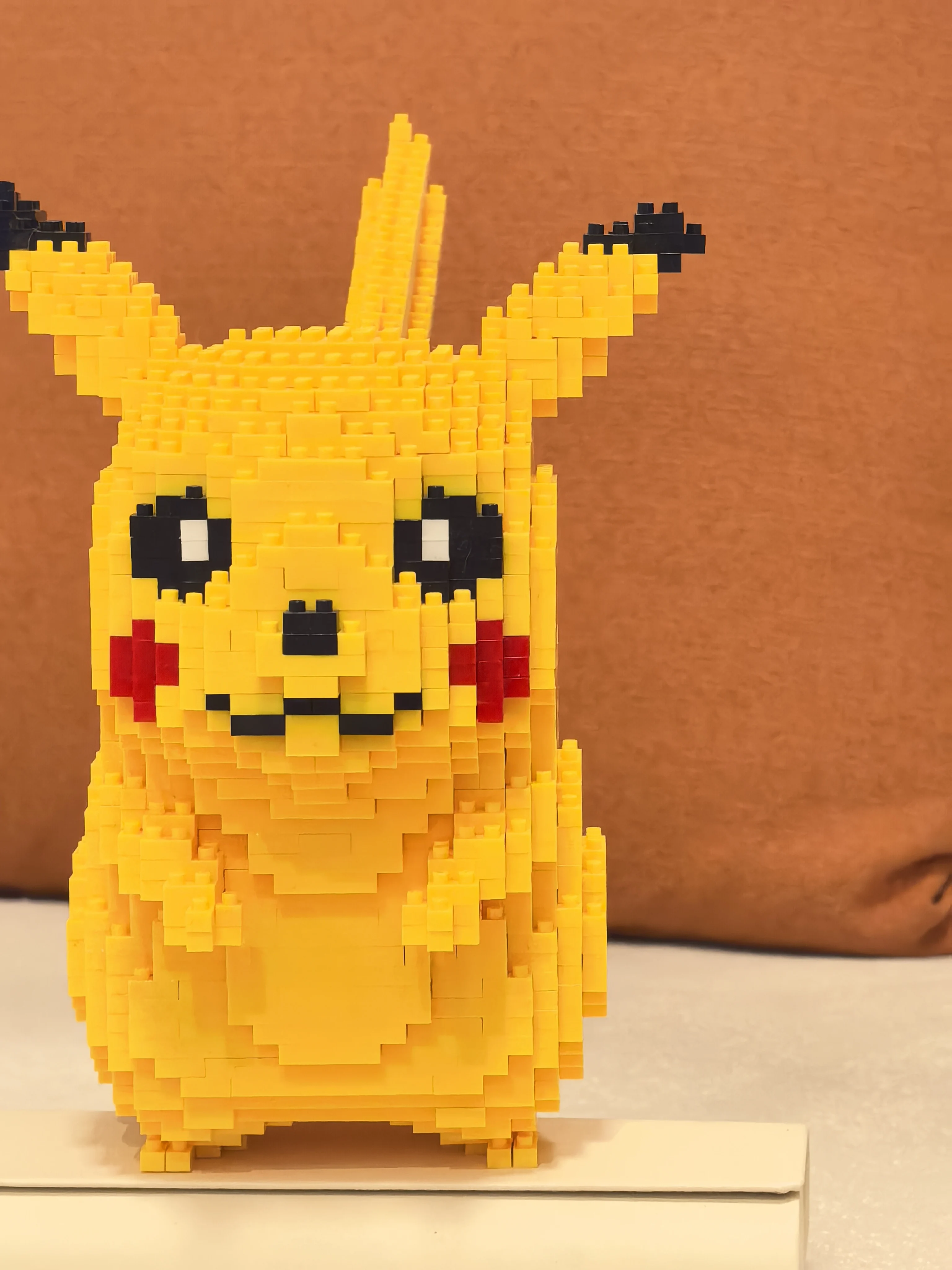 Kawaii Pokemon Marowak Lucario Mimikyu Building Block Piplup Mega Rayquaza Charizard Assembled Mini Brick Toy for Christmas Gift