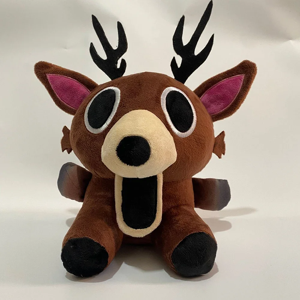 Game 99 Nights In The Forest Plush Toy 20cm Cute 99 Nights Deer Stuffed Doll Birthday Holiday Christmas Gift Toy Room Decoration