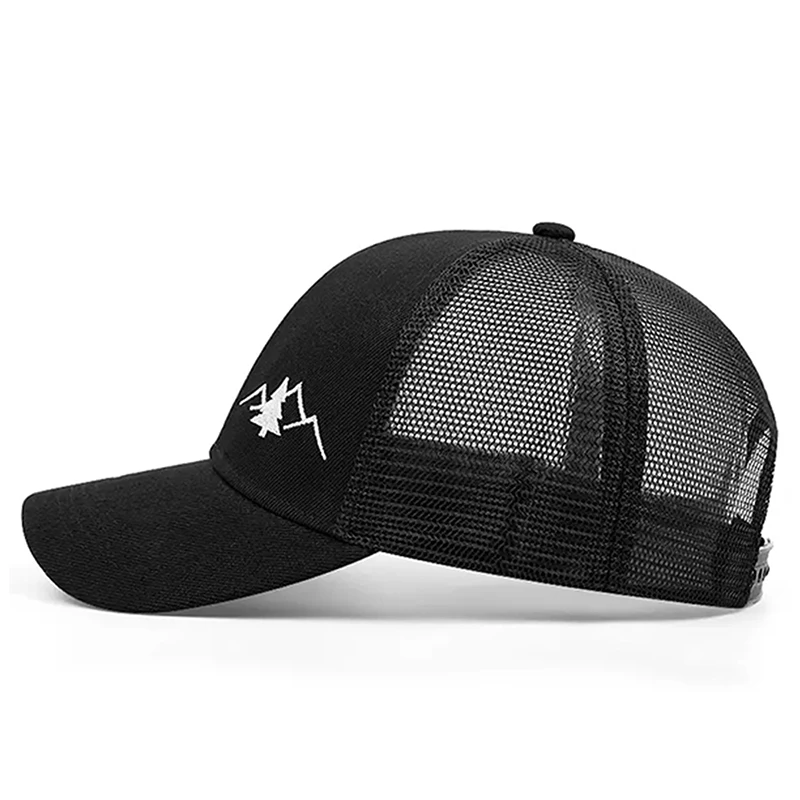 2026 New Fashionable Skateboarding Hat Christmas Tree Embroidered HipHop Hat Daily Leisure Sunshade Baseball Hat Unisex Mesh Hat