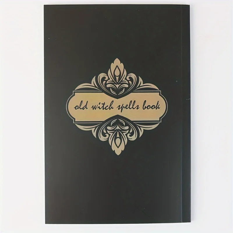 Old Witch Spells Book - Essential Tool for Witches & Wizard Beginners, Perfect for Birthdays, Easter, Christmas, Halloween Gift