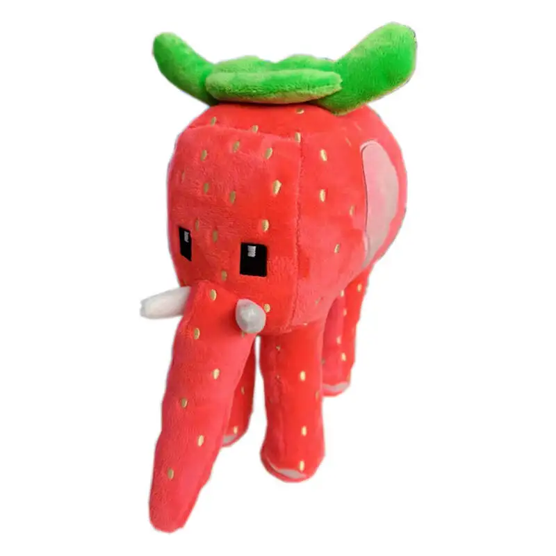 2026 New Steal A Brainrot Sammy Jandel Strawberry Elephant No.67 Plush Doll Anime Peripherals Toy Halloween Christmas Gift