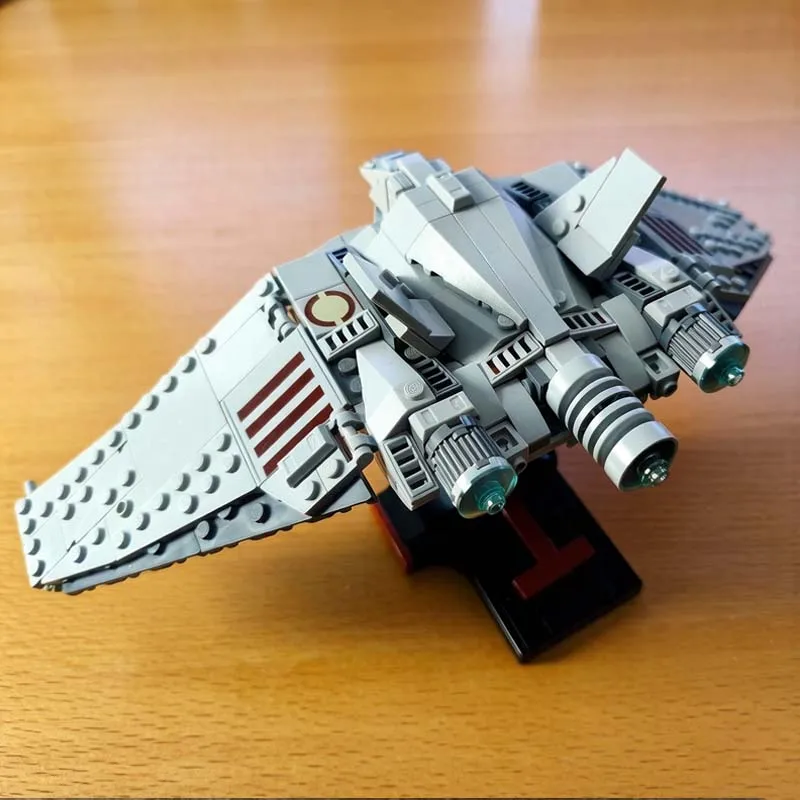 344PCS MOC Stargate F-302 from Stargate SG-1 Midi-Scale Building Blocks Model Assembly Starship Spacecraft Bricks Toy Christmas