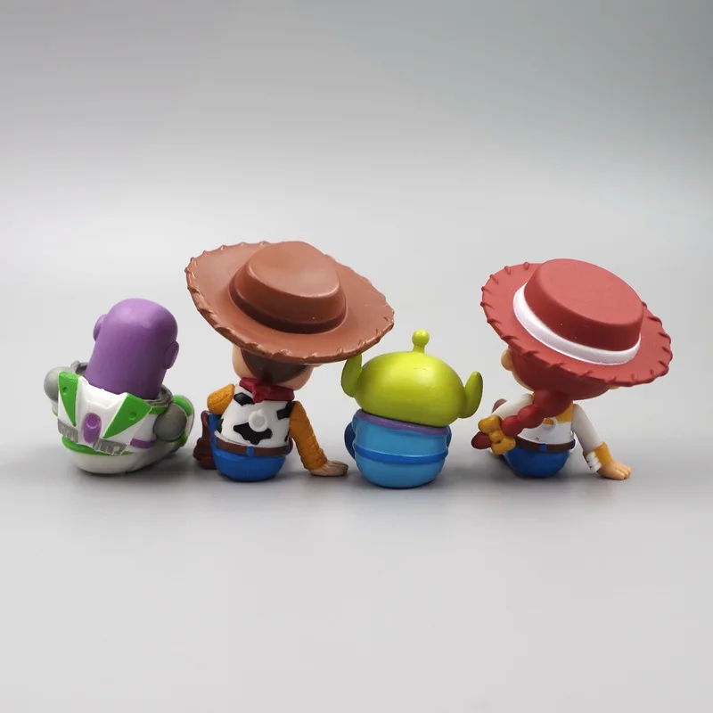 Anime Toy Story Woody Jessie Alien Buzz Lightyear Action Figures Collection Model Doll Toys For Kids Christmas Gift