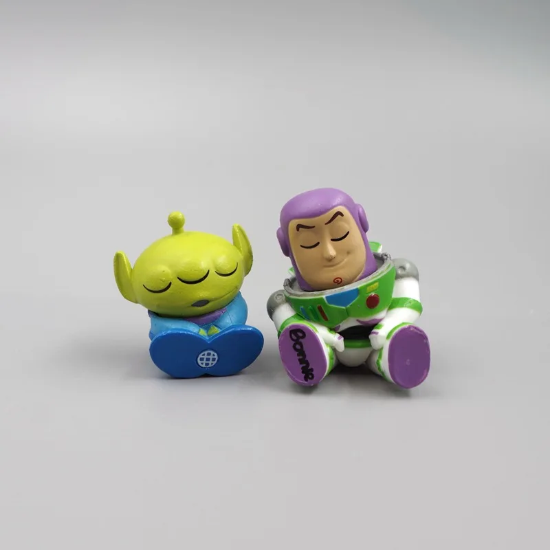 Anime Toy Story Woody Jessie Alien Buzz Lightyear Action Figures Collection Model Doll Toys For Kids Christmas Gift