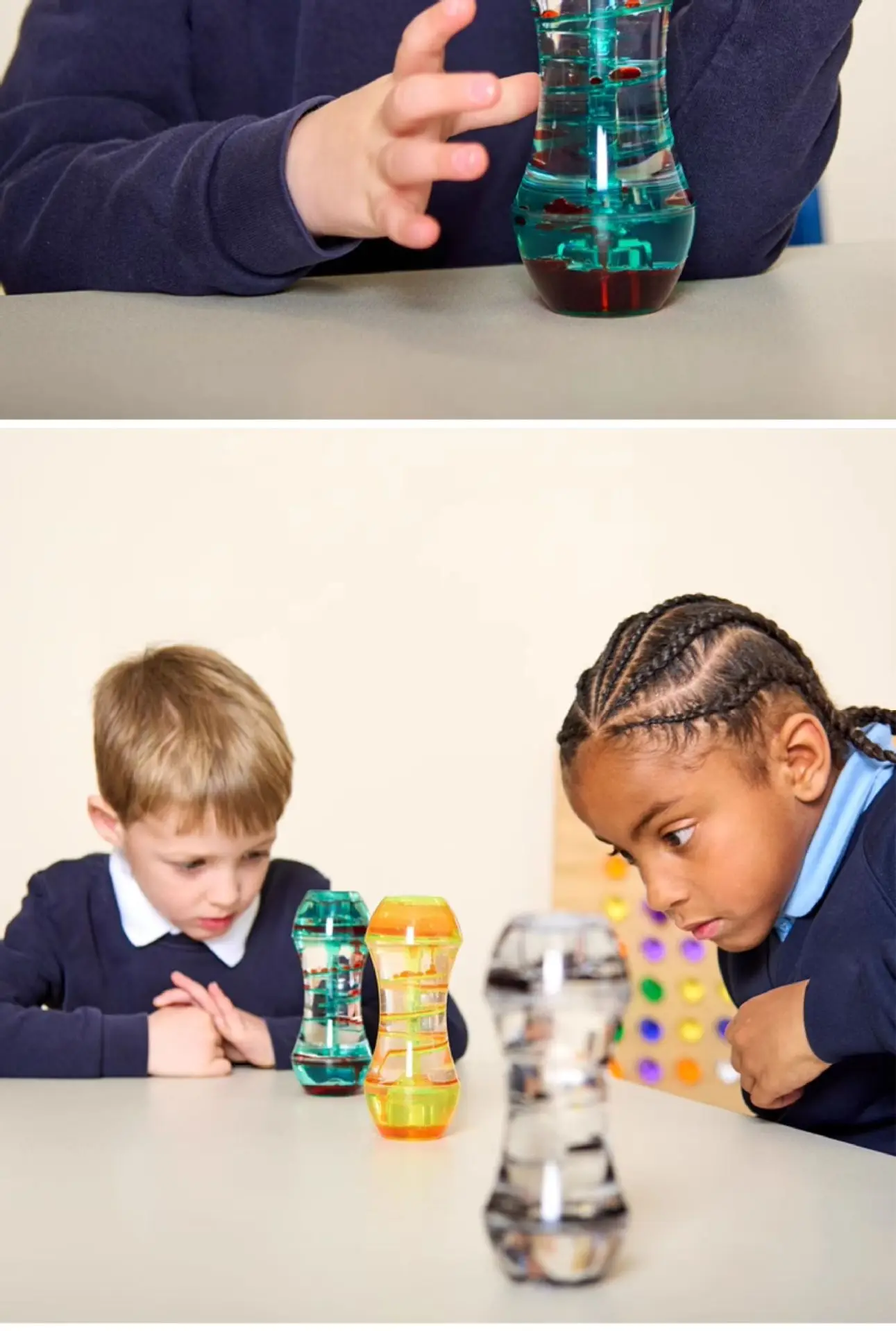 Stress Relief Toys, Emotional Learning Resources, Children's Liquid Motion Stress Relief Toys, Special Needs Developmental Toys, Oil Drop Stress-Relief Desktop Crafts, Christmas Campus Children's Gifts