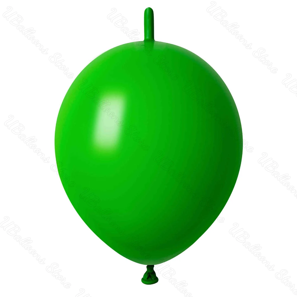10/50Pcs Link Balloons Macaron Colorful Latex Air 6/12inch Tail Linking Balloons for Christmas Wedding Birthday Party Decoration