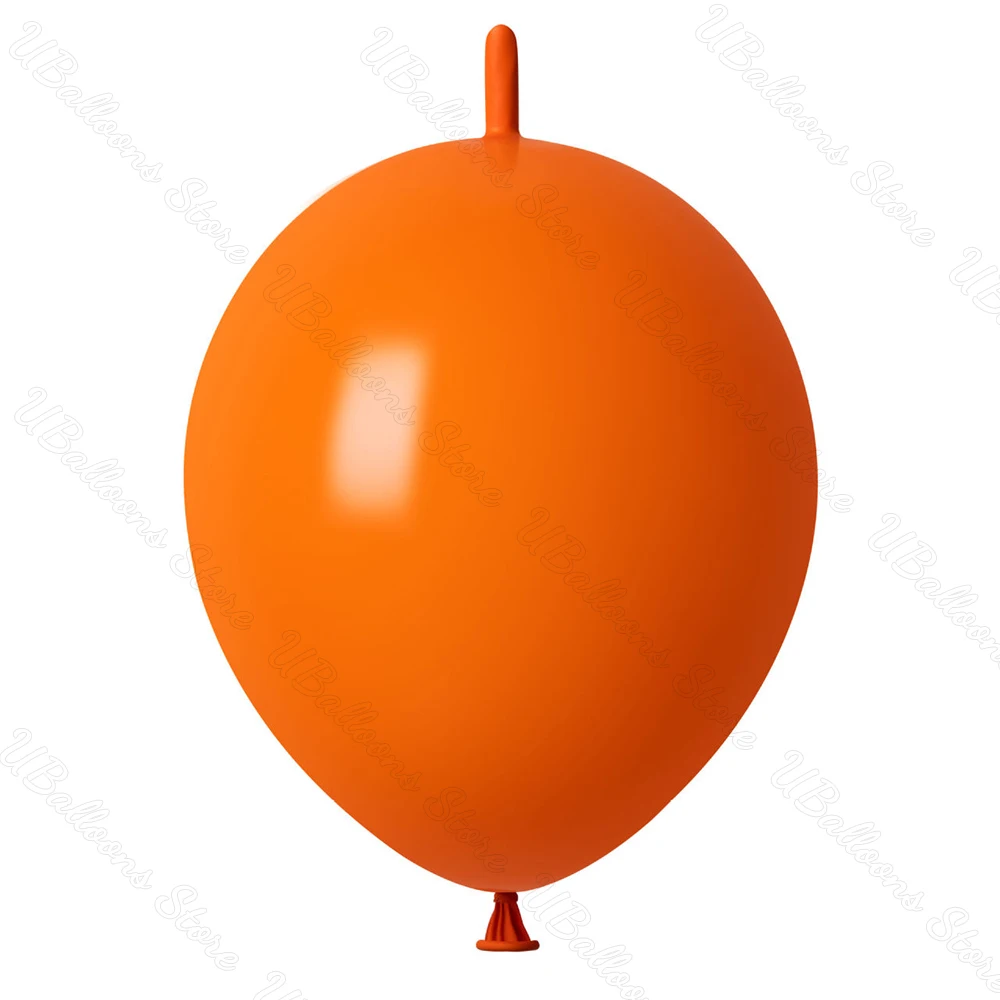 10/50Pcs Link Balloons Macaron Colorful Latex Air 6/12inch Tail Linking Balloons for Christmas Wedding Birthday Party Decoration