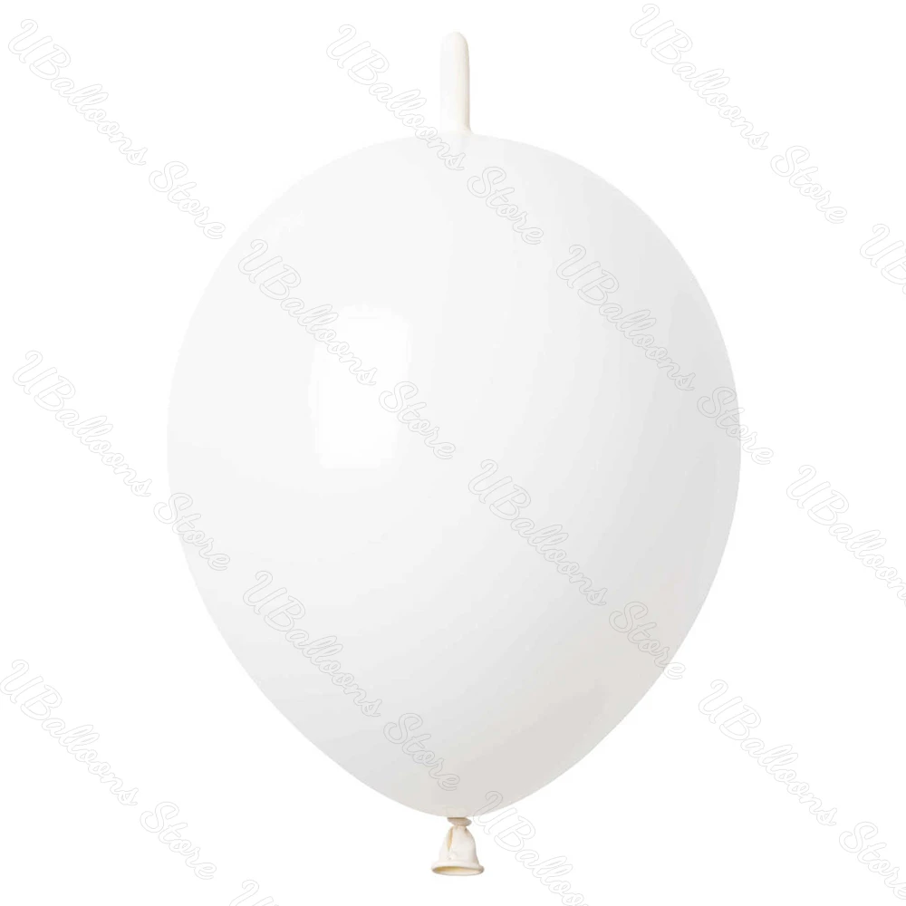 10/50Pcs Link Balloons Macaron Colorful Latex Air 6/12inch Tail Linking Balloons for Christmas Wedding Birthday Party Decoration