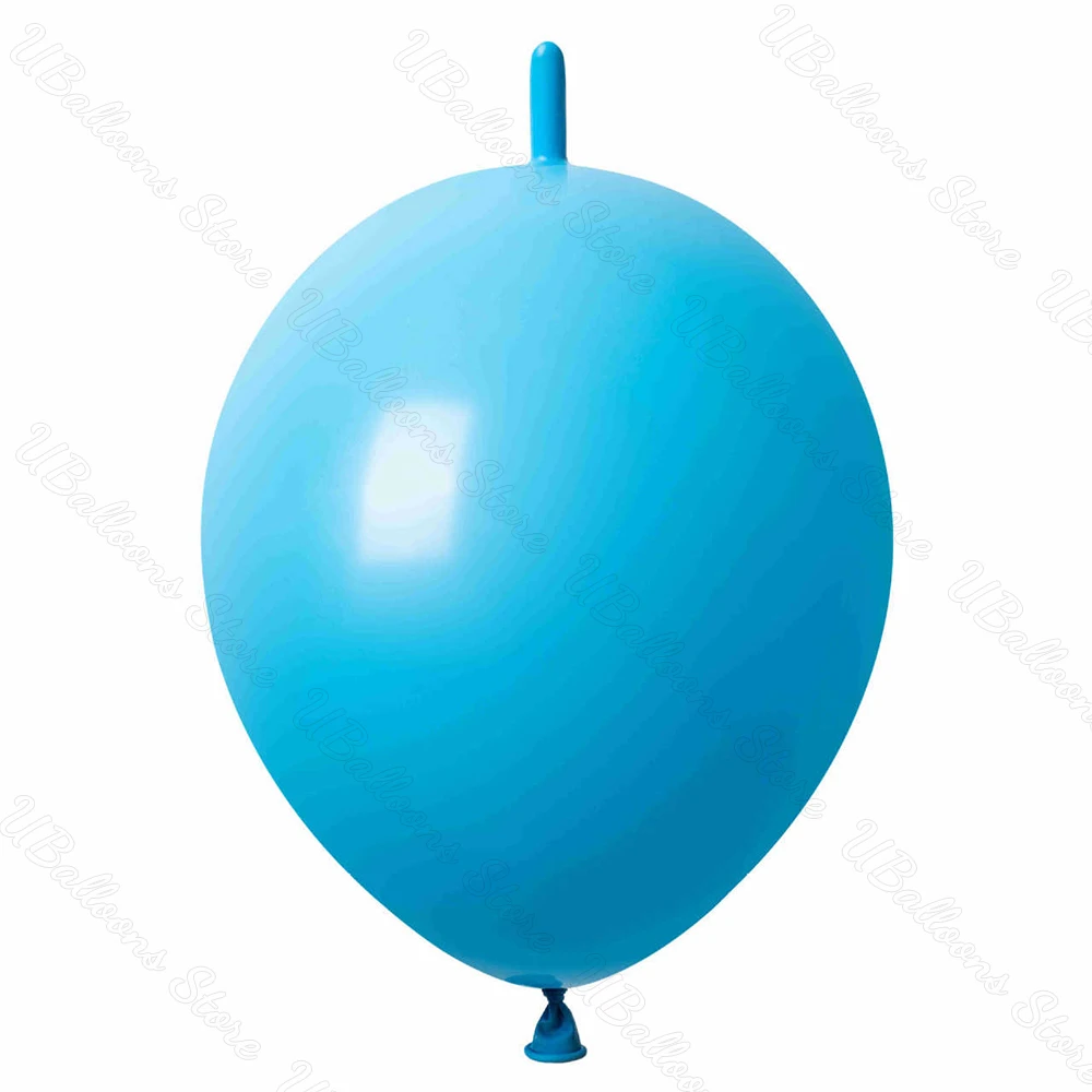 10/50Pcs Link Balloons Macaron Colorful Latex Air 6/12inch Tail Linking Balloons for Christmas Wedding Birthday Party Decoration