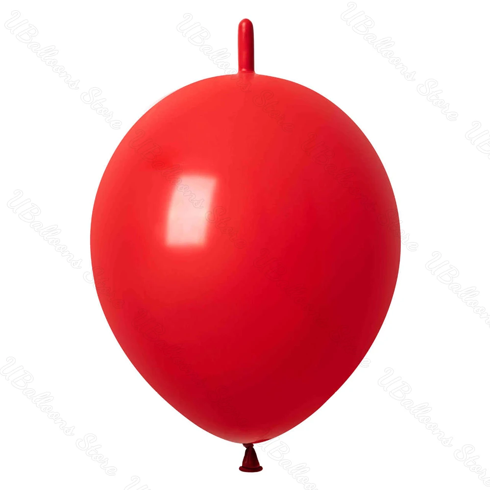 10/50Pcs Link Balloons Macaron Colorful Latex Air 6/12inch Tail Linking Balloons for Christmas Wedding Birthday Party Decoration
