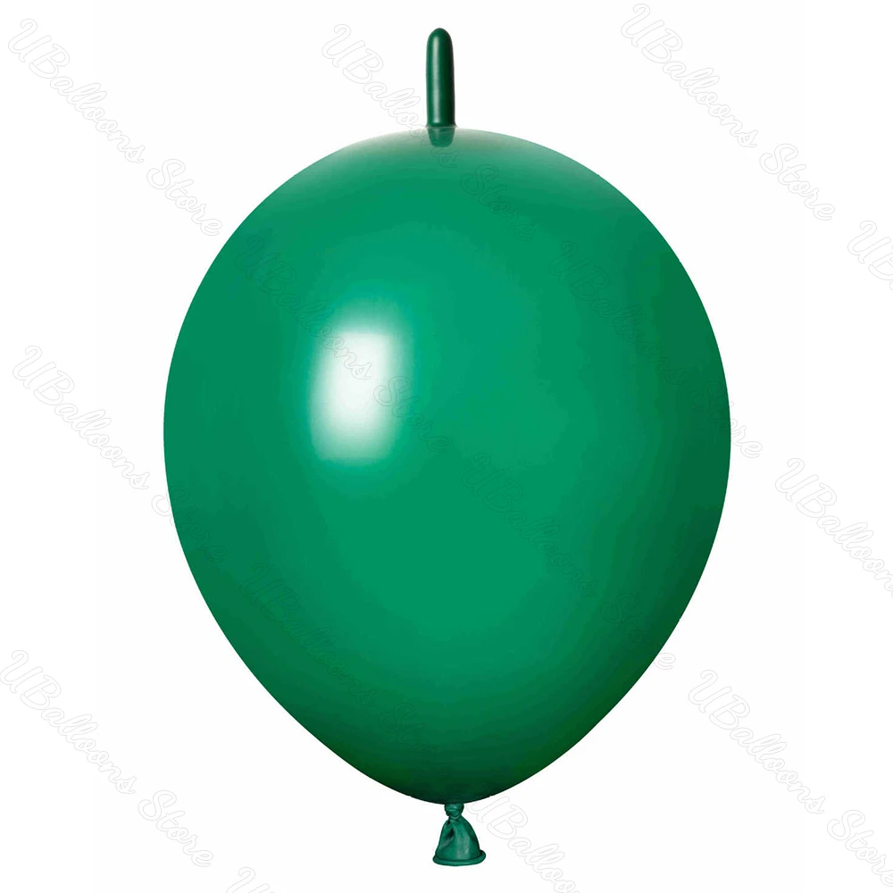 10/50Pcs Link Balloons Macaron Colorful Latex Air 6/12inch Tail Linking Balloons for Christmas Wedding Birthday Party Decoration