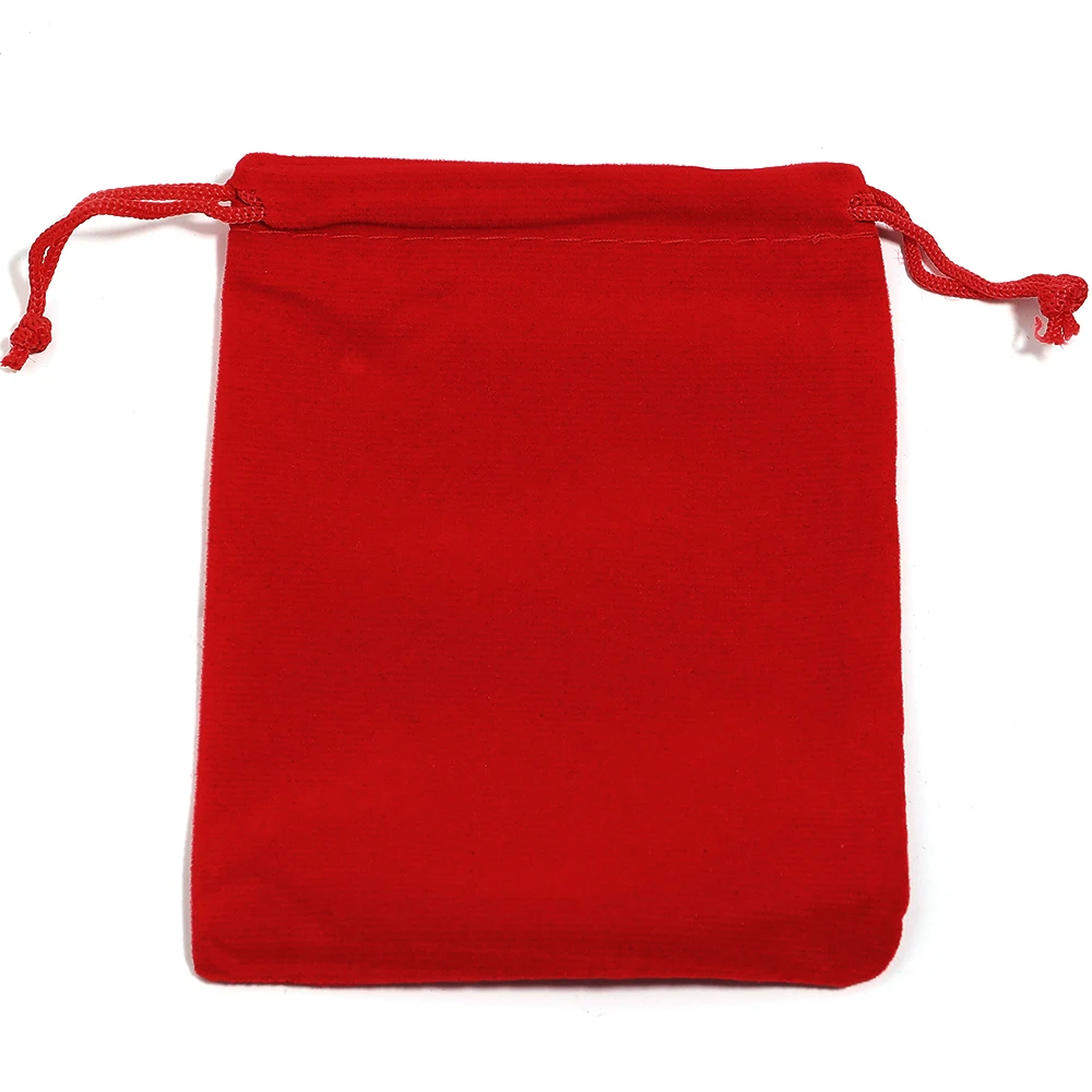 5-10pcs/lot Jewelery Velvet Drawstring Bag Jewelry Gift Display Packing Bags Pouches For Wedding Candy Christmas Gift