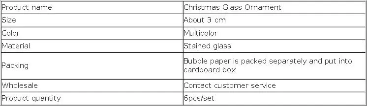 Mini Handmade Glass Christmas Tree Art Figurines Ornaments Colorful High Grade Cute Pendant Xmas Hanging Decor Charm Accessories