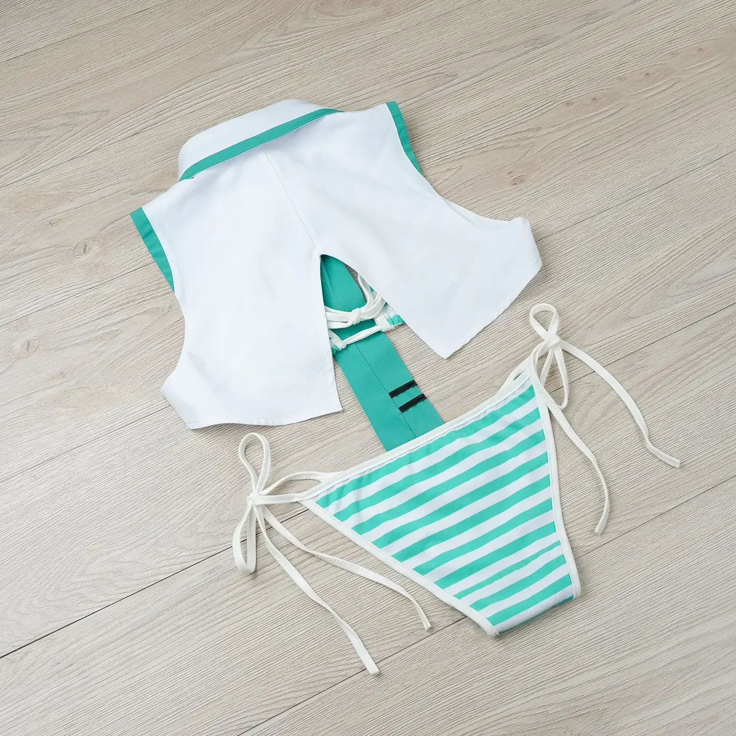 Anime Game Miku Cosplay Miku Formula Suits Cosplay Costume Girl Snow Christmas Roleplay Uniforms Bikini Set Cosplay