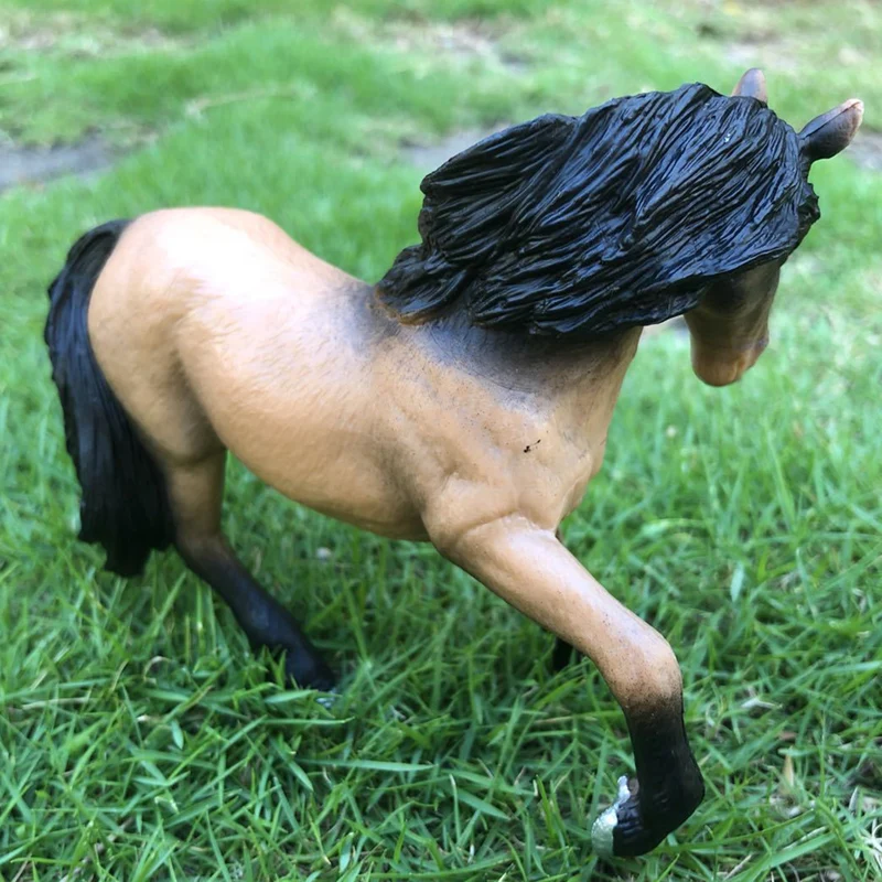 DIY Horse Race Model Horseman Farm Animal Figurines Action & Toy Figures ABS Emulation Toys for Children Christmas Birthday Gift