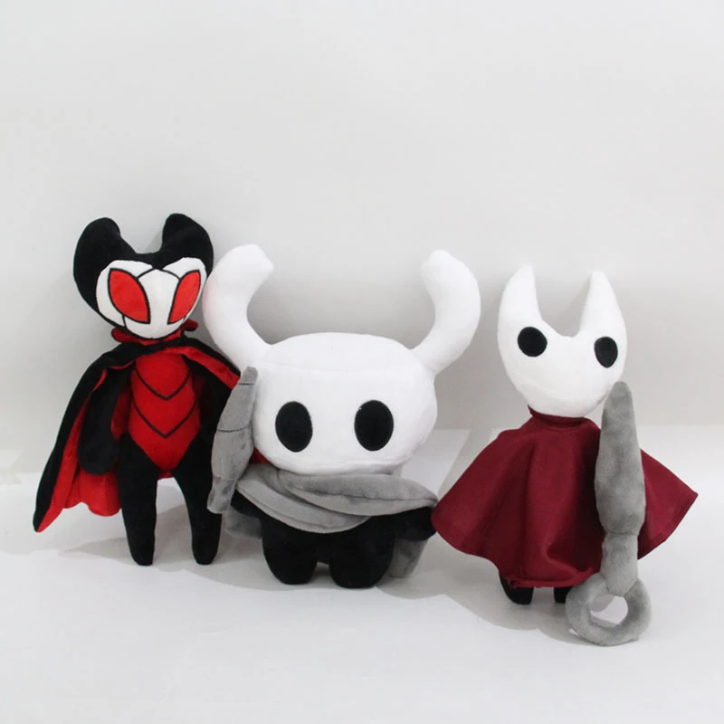 Hot New Hollow Knight Plush Toy Game Figure Doll Stuffed Soft Gift Toys for Children Kids Boys Christmas 