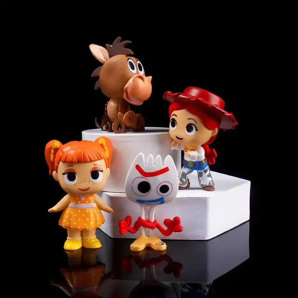 10Pcs Anime Toy Story Action Figure Buzz Lightyear Woody Jessie Alien Kawaii Doll PVC Collectible Model Toys Kid Christmas Gift