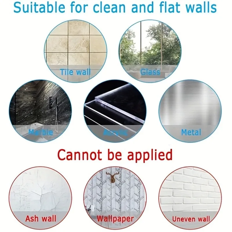 50 Piece Mini Transparent Ceiling Hooks - Easy to Install, Self-Adhesive and Traceless for DIY Decorations, Parties, Christmas