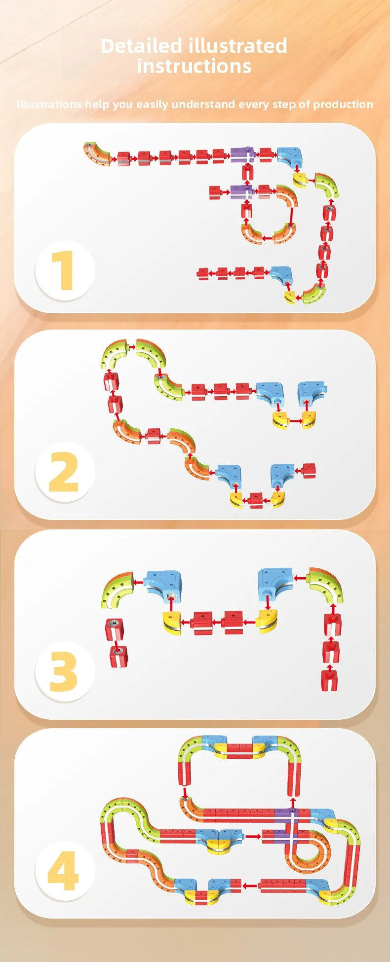 DIY Assemble Magnetic Track Train Toys for Kids Electronic Magical Rail Car Construction Children Educational Toy Christmas Gift