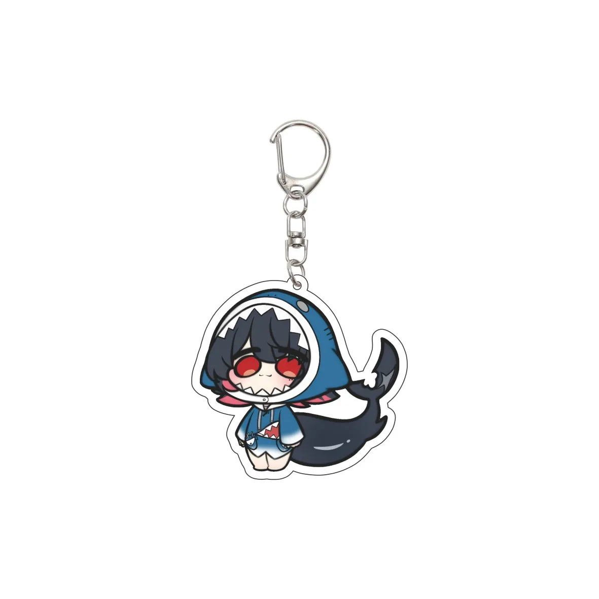 55MM Anime Zenless Zone Zero Keychain Ellen Joe Key Chain Acrylic Model Plate Christmas Gifts