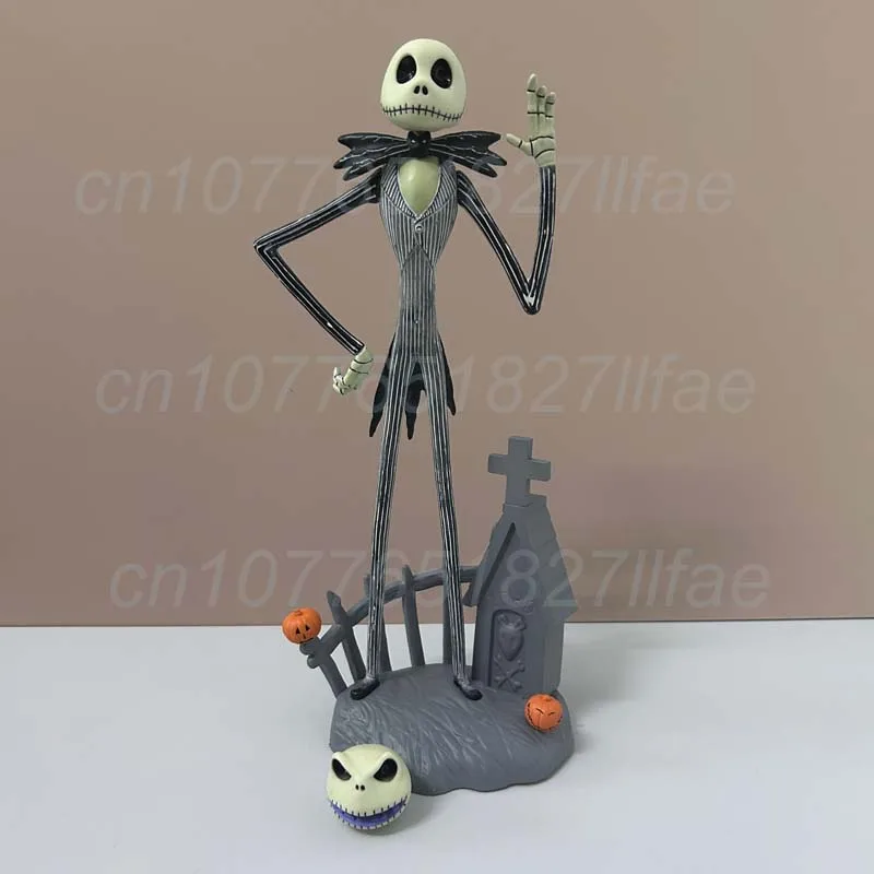 The Nightmare Before Christmas Jack Skellington Action Figure 12 Face Jack Jack Chair Special Version Model Toys Christmas Gift