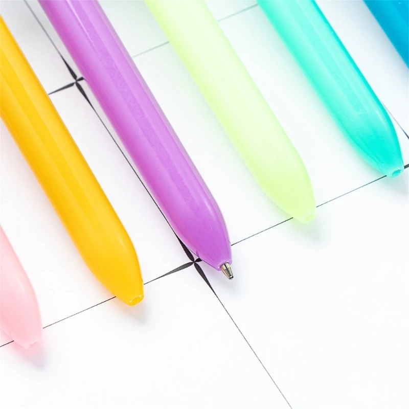 1Piece/5Piece Retractable Multicolored Ballpoint Pen 4-Colors-in-1 Ballpoint Pen for Kid Student Class Reward Christmas Gift