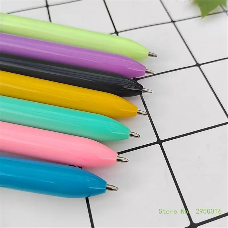 1Piece/5Piece Retractable Multicolored Ballpoint Pen 4-Colors-in-1 Ballpoint Pen for Kid Student Class Reward Christmas Gift