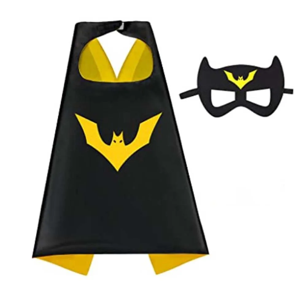 8 sets Superhero Capes for Cool Halloween Christmas Costume Cosplay Festival Party Supplies Favors Dress Up for boys girls
