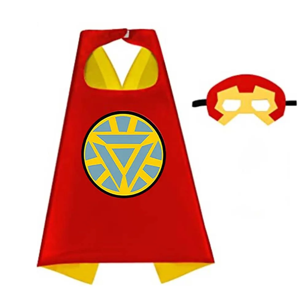 8 sets Superhero Capes for Cool Halloween Christmas Costume Cosplay Festival Party Supplies Favors Dress Up for boys girls