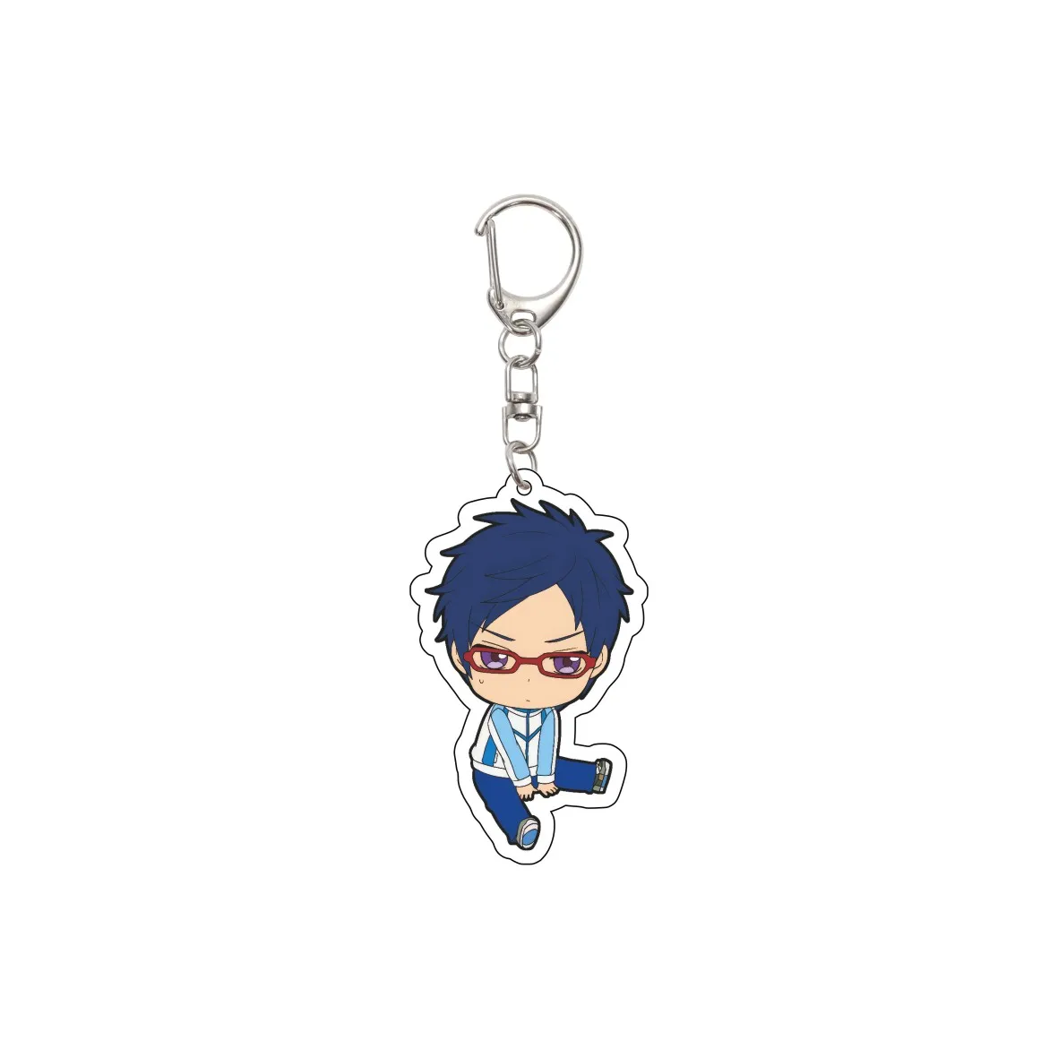 Gifts/55MM Anime Free Keychain Nanase Haruka/Tachibana Makoto/Rin Matsuoka/Hazuki Nagisa Key Chain Christmas Gifts