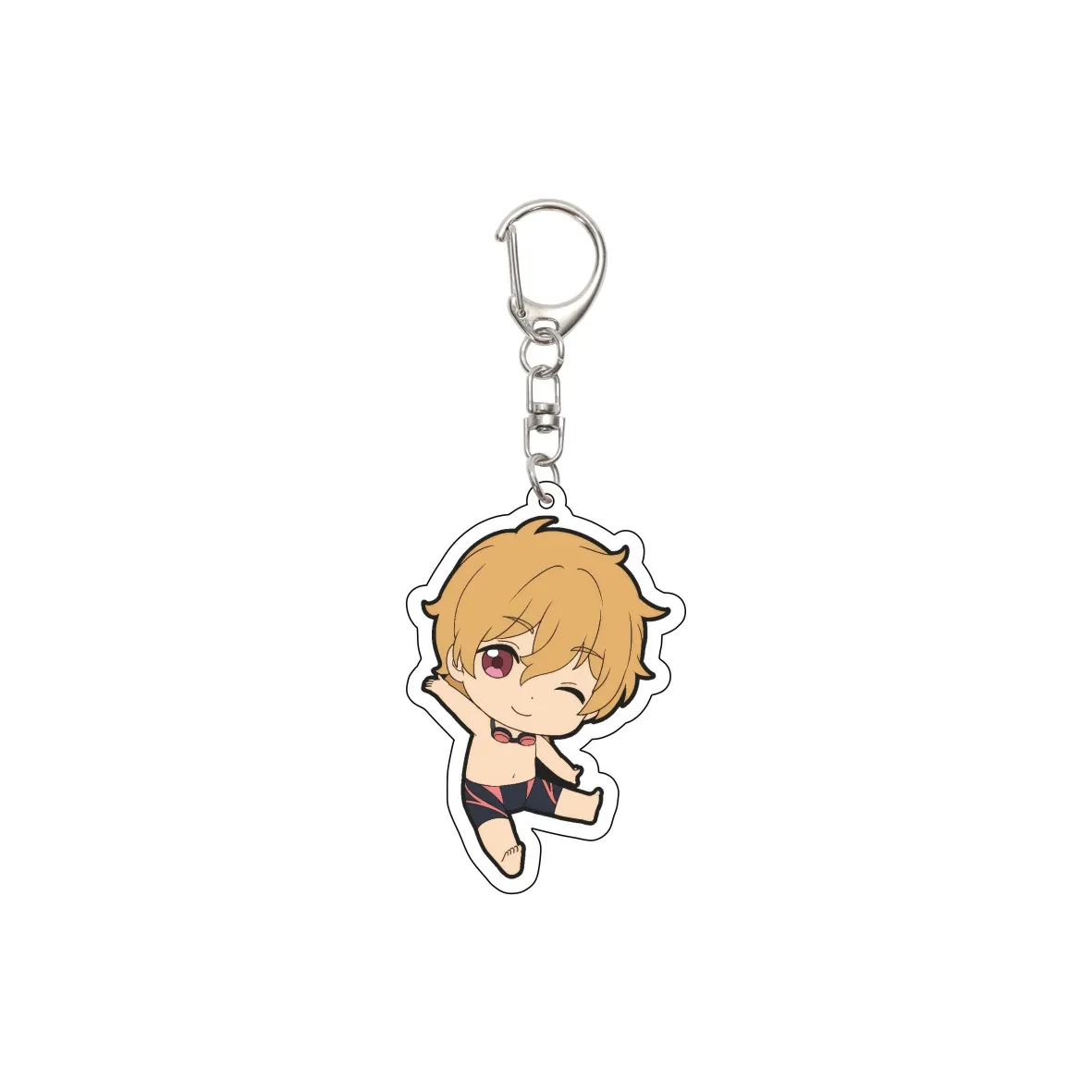 Gifts/55MM Anime Free Keychain Nanase Haruka/Tachibana Makoto/Rin Matsuoka/Hazuki Nagisa Key Chain Christmas Gifts