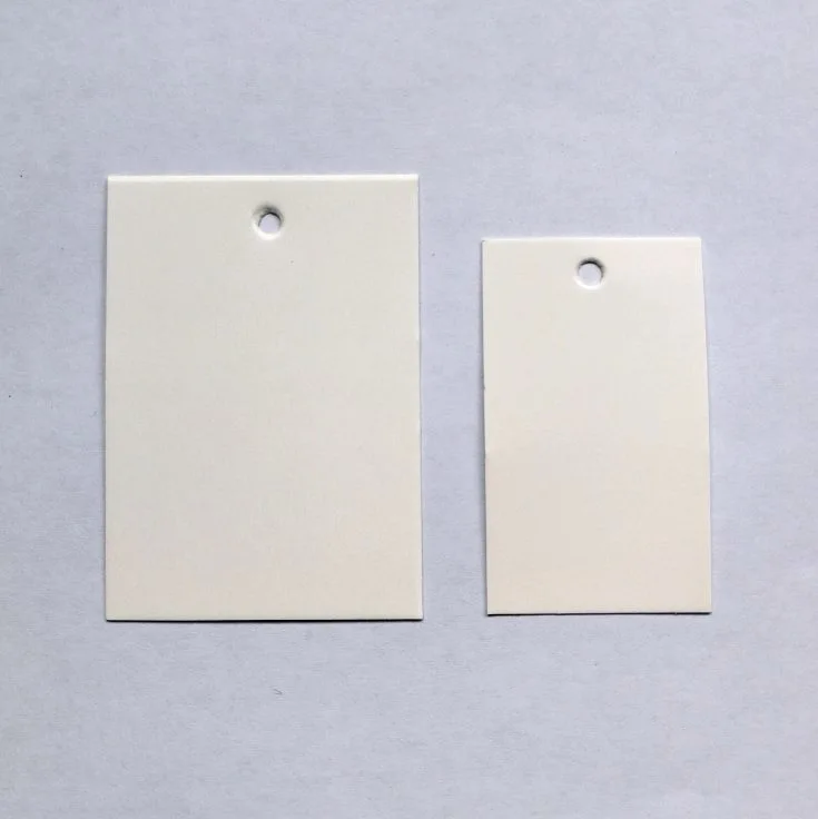 100pcs Kraft Paper Tags White Cardboard Cards Wedding Birthday Christmas Party Gift Tag Cookie Packaging Supplies