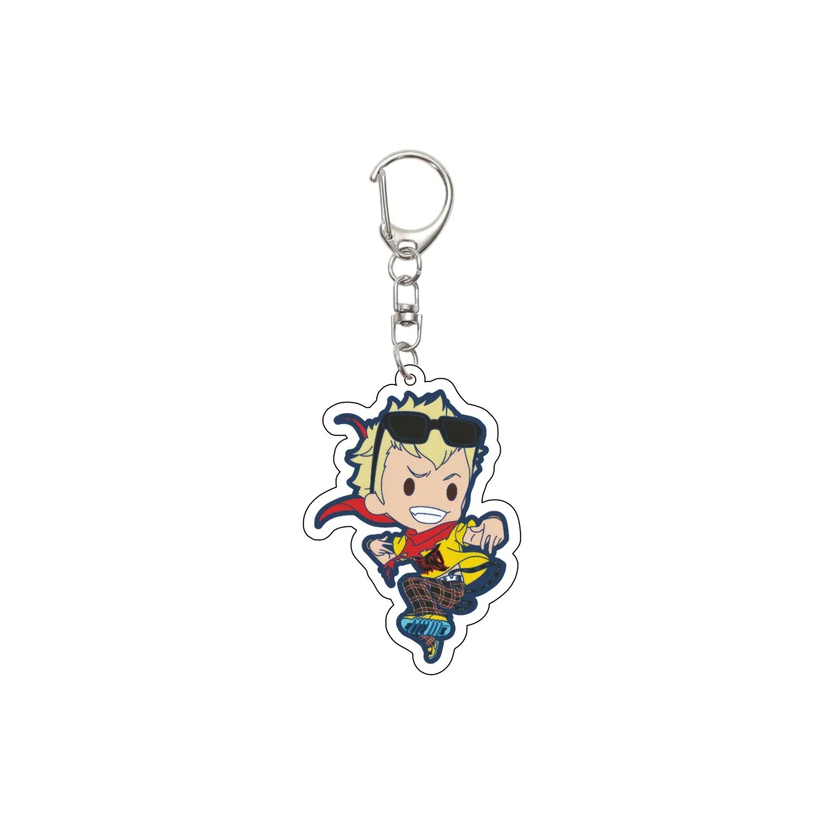 55MM Games Keychain Futaba Sakura Ann Takamaki Morgana Amamiya Ren Key Chain Acrylic Model Plate Christmas Gifts