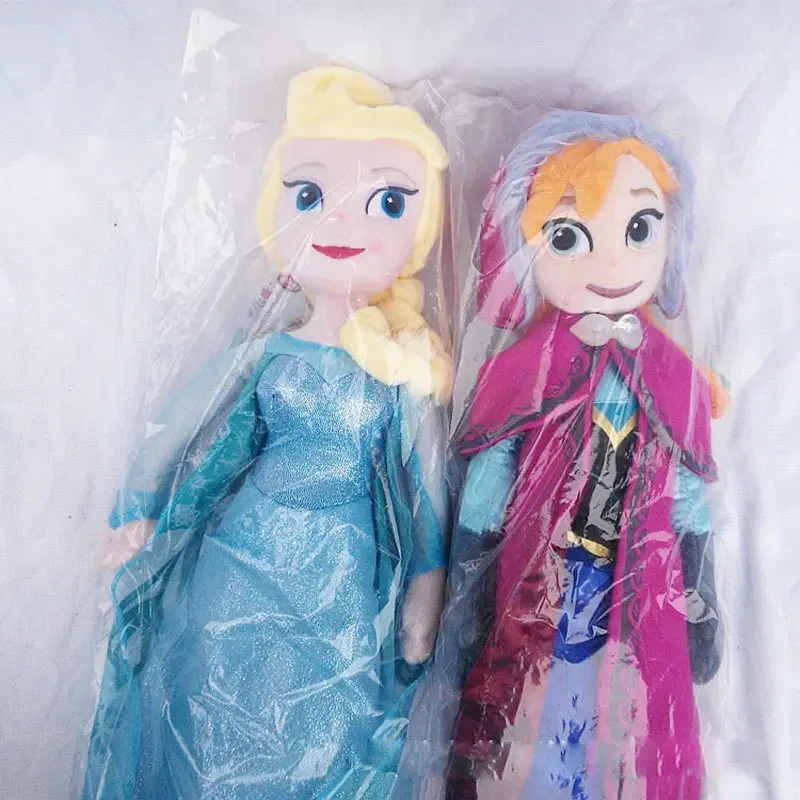 The Popular Animated Movie Frozen 30-50CM Plush Dolls Anna Princess Elsa Doll For Children Girls Birthday Christmas Gifts