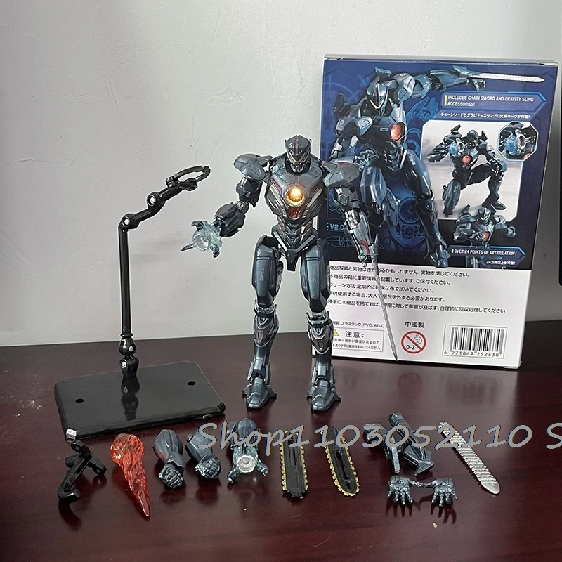 Bandai Pacific Rim Red Tramp Japanese Mecha Action Figure Anime Gipsy Avenger Titan Vengeance Saber Athena Model Christmas Gifts