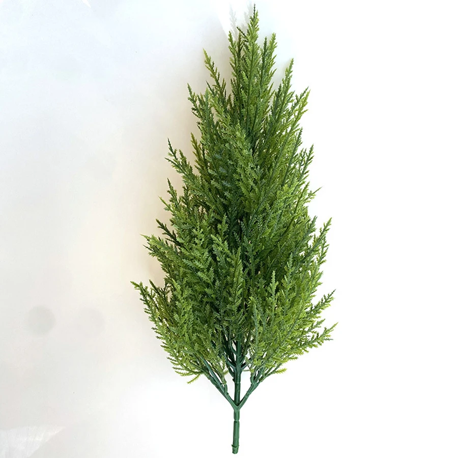 Green Artificial Small Pine Tree Living Room Front Door Corridor Terrace Green Plant Decoration Holiday Celebration Banquet Decoration Realistic Artificial Christmas Tree Does Not Include Pot