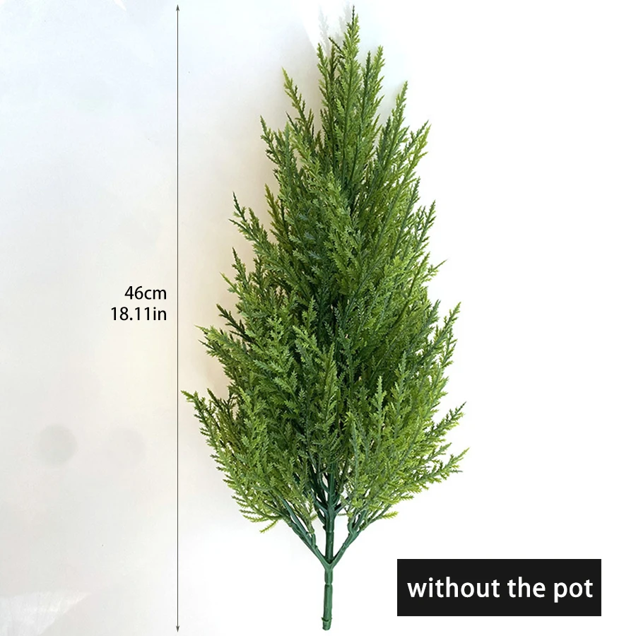 Green Artificial Small Pine Tree Living Room Front Door Corridor Terrace Green Plant Decoration Holiday Celebration Banquet Decoration Realistic Artificial Christmas Tree Does Not Include Pot