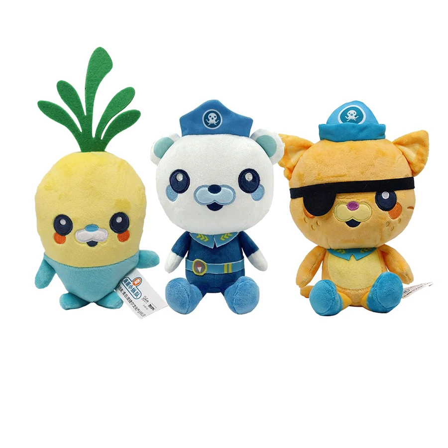 Octonauts Barnacles Kwazii Vegimal Plush Toy Animal Stuffed Party Birthday Gift Kid Christmas Boy Toy