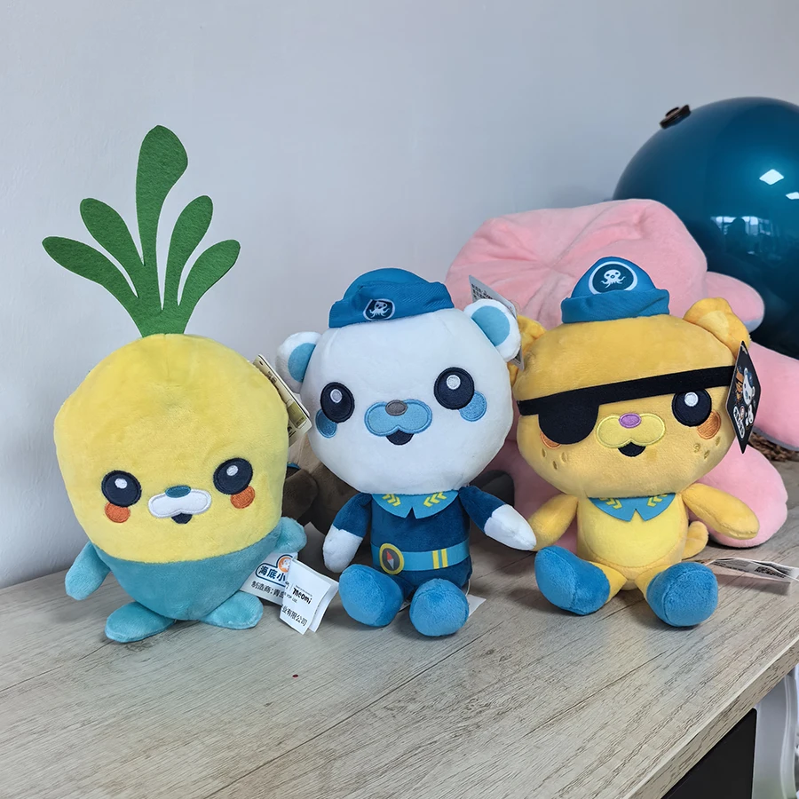 Octonauts Barnacles Kwazii Vegimal Plush Toy Animal Stuffed Party Birthday Gift Kid Christmas Boy Toy